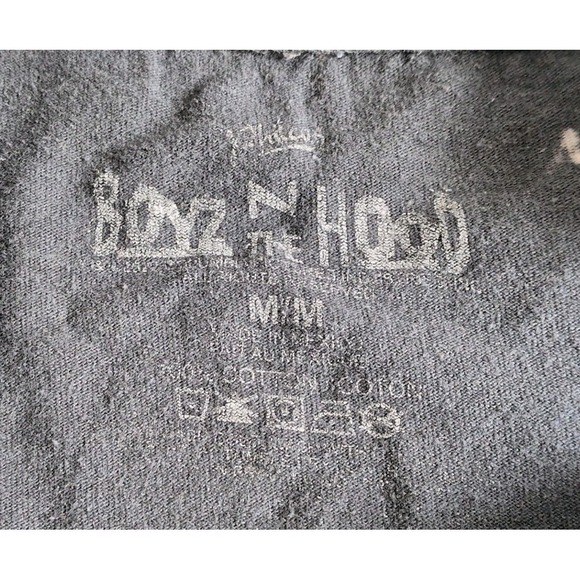 Boyz N The Hood Men's Black & White Tie Dye T-shirt Size Medium 100% Cotton - Picture 6 of 8